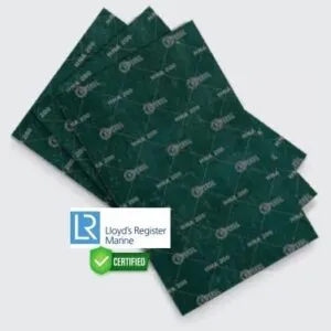 Tấm bìa gioăng không amiang lõi lưới thép Charminar HNA-200 METALLIC